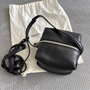 Massimo Dutti Sheep Leather Small Bag